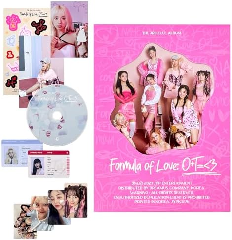 Formula of Love: O+T=<3 3rd Album Contents+Tracking Sealed (STUDY